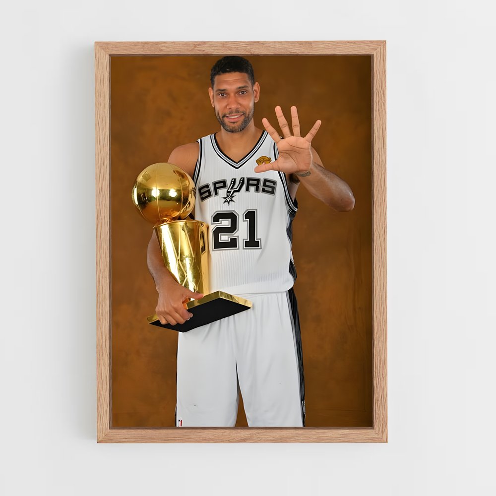 Poster L'Héritier du Basket – affiche Basketball (vue 4)
